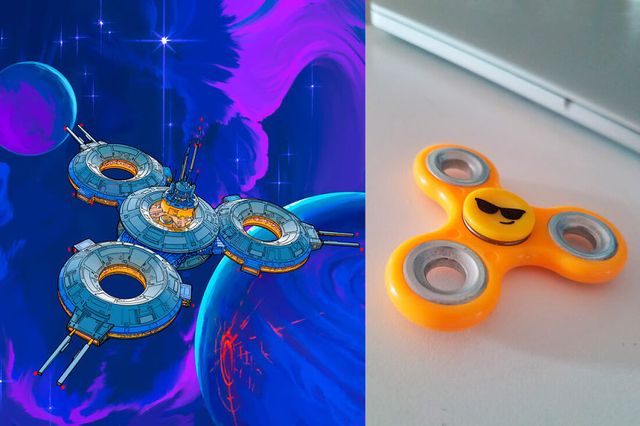 Космічні кораблі, на які надихнули звичайні предмети - фото 291329