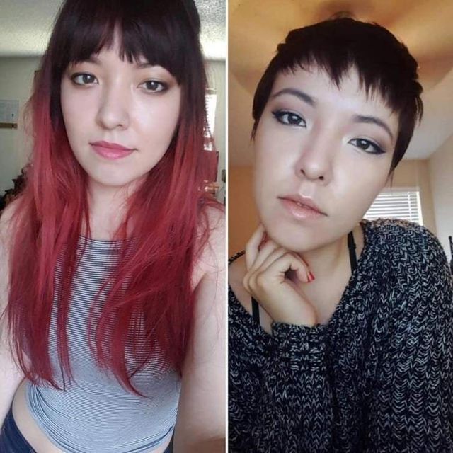 Перетворення дівчат, які зважилися на коротку стрижку - фото 291433