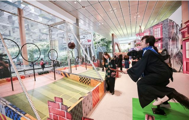 Аеропорт в Сінгапурі перетворили на всесвіт Гаррі Поттера - фото 291660