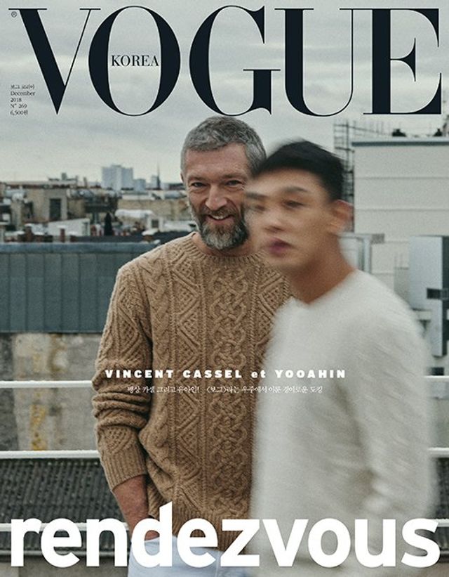 Венсан Кассель знявся у стильній фотосесії для Vogue Korea - фото 291886