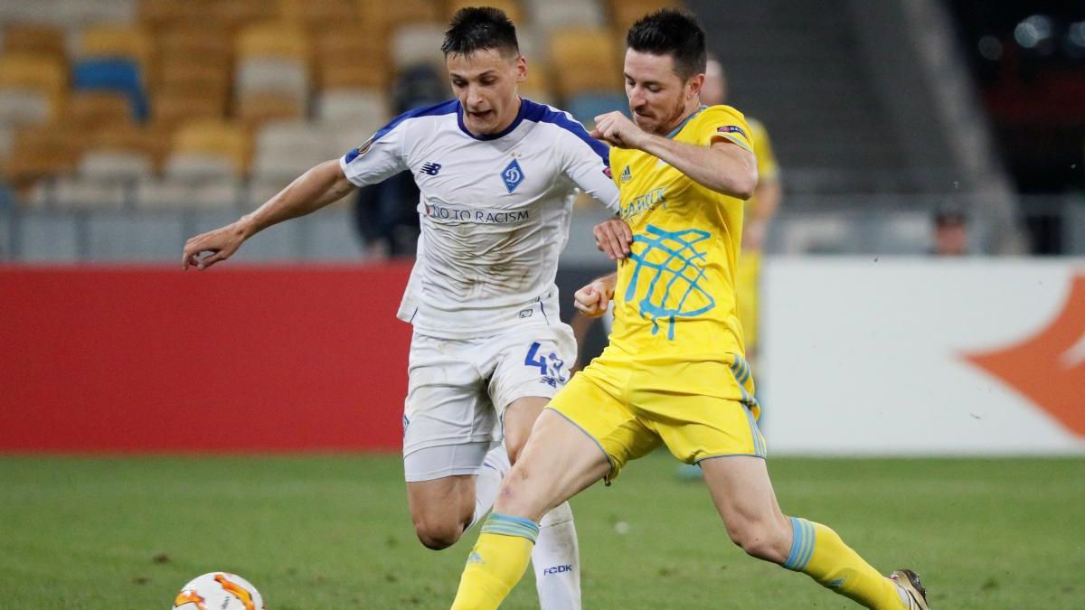 Астана – Динамо: відео голів і огляд матчу Ліги Європи