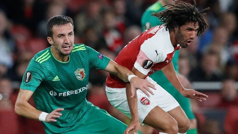 Ворскла – Арсенал: відео голів та огляд скандального матчу Ліги Європи