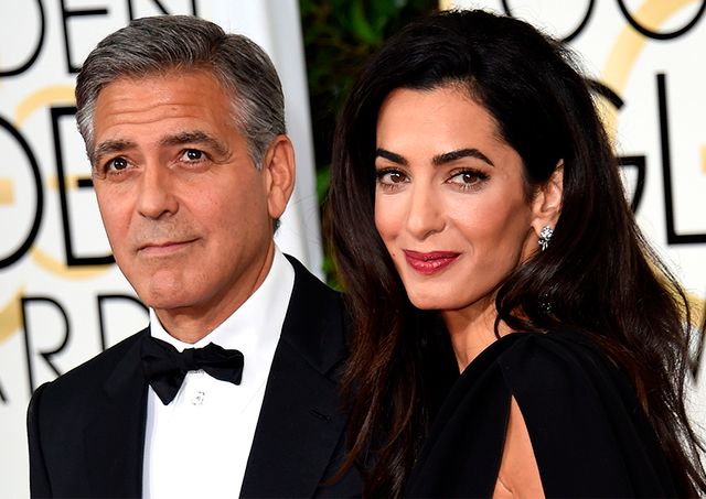 Джордж і Амаль Клуні - фото 292302