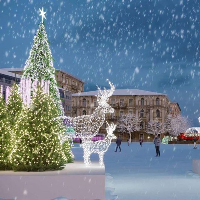 Новий рік 2019: скільки витратять на ялинку в Києві - фото 292420