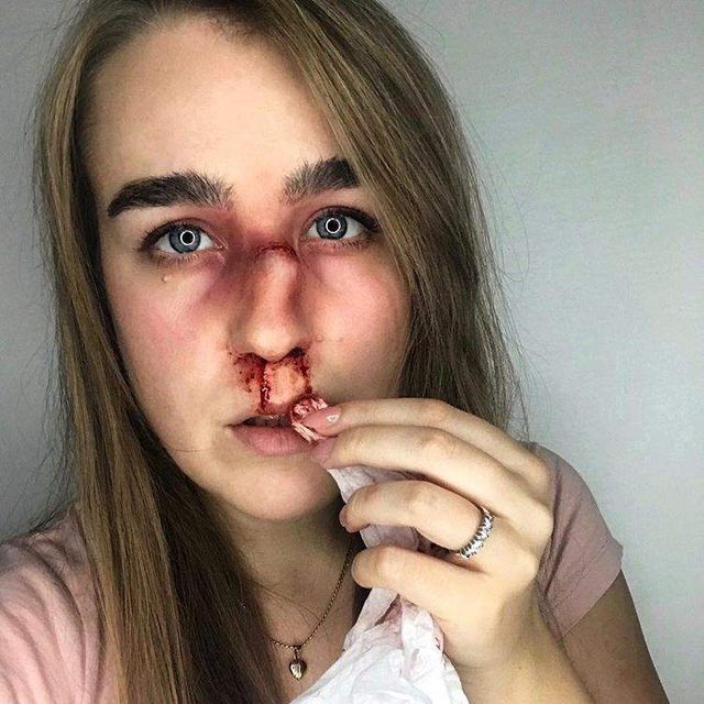 Ця дівчина малює на обличчі неймовірні ілюзії - фото 288279