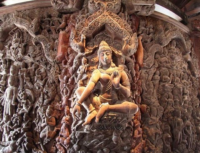 Так виглядає найбільший дерев'яний храм в світі - фото 286786