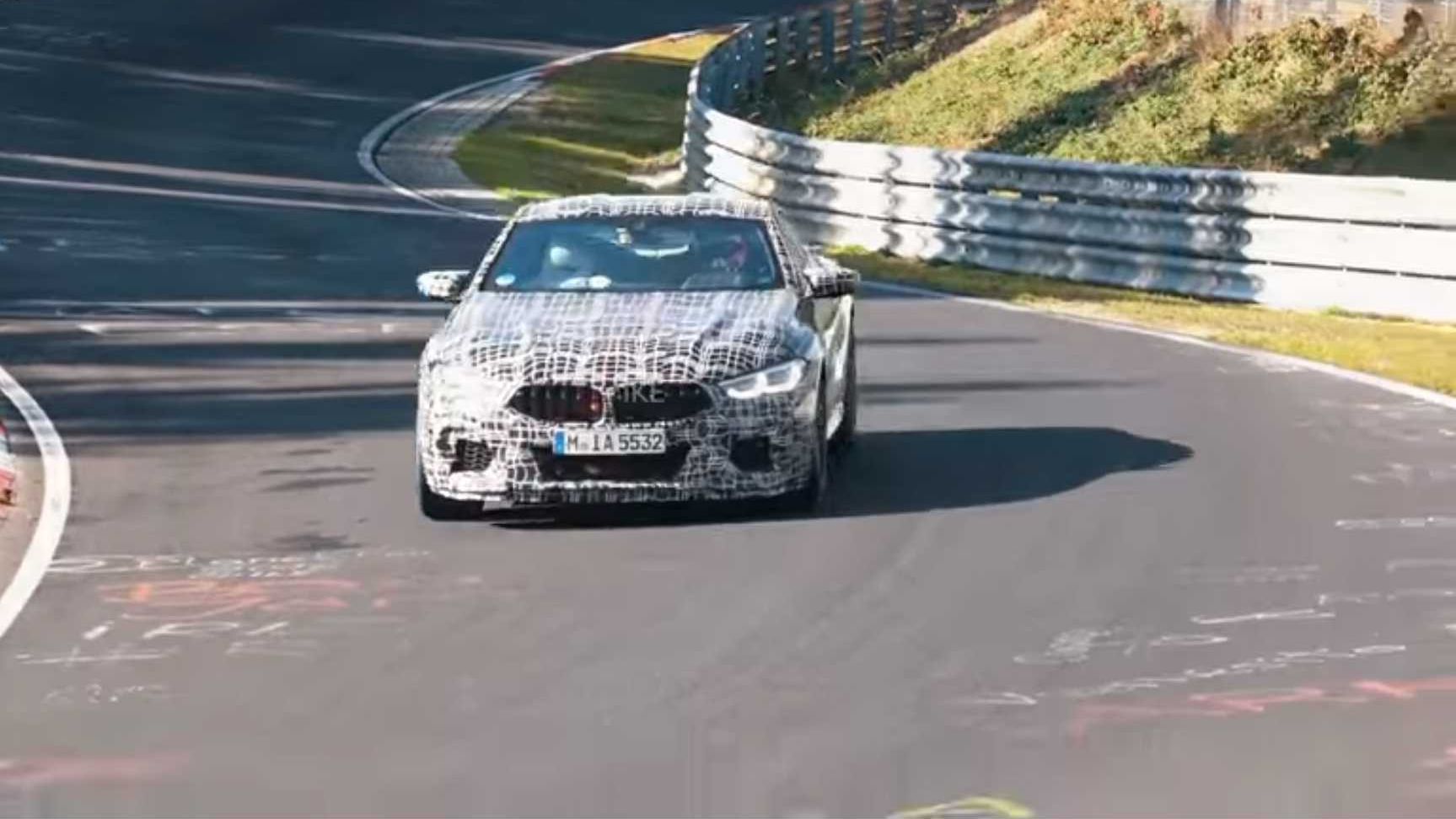 Компанія BMW тестує нове спортивне купе M8