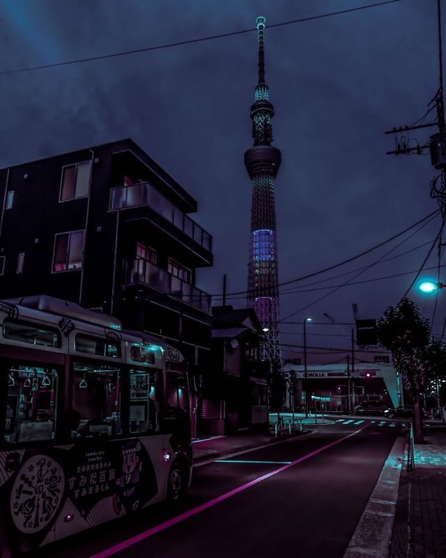 Токіо в неонових тонах в об'єктиві Роберта Дж. Мюллера - фото 286609