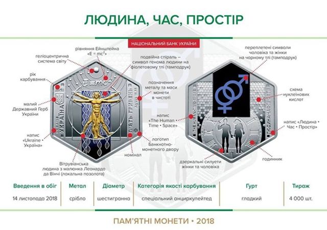 В Україні випустили шестикутні монети: як вони виглядають- фото 288968