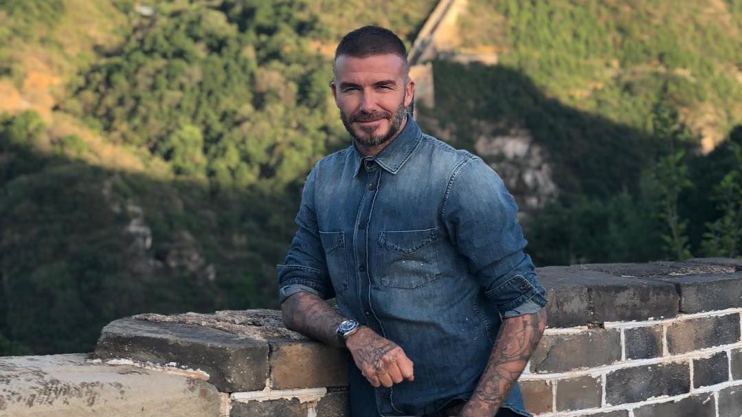 Девід Бекхем показав архівне фото часів молодості