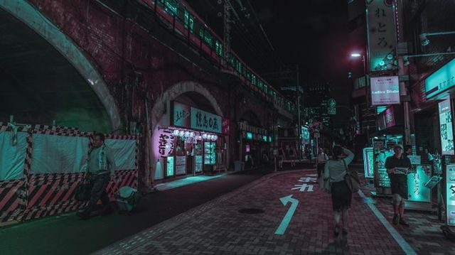 Токіо в неонових тонах в об'єктиві Роберта Дж. Мюллера - фото 286617