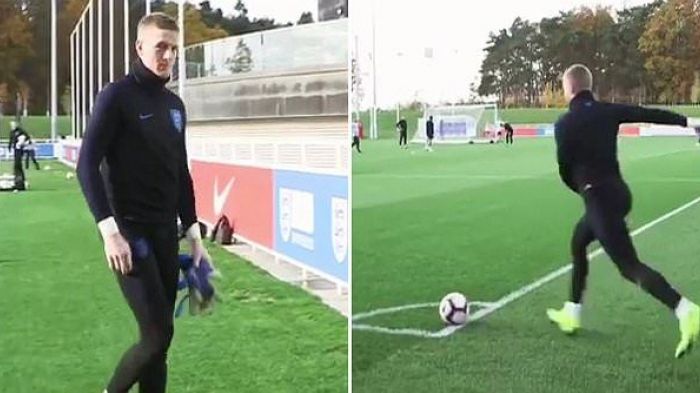 Воротар збірної Англії забив гол у стилі Лобановського