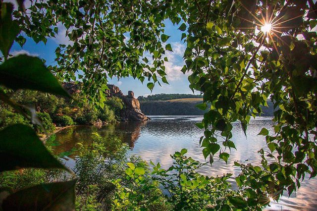 Мальовнича природа Хортиці в яскравих пейзажах - фото 287886