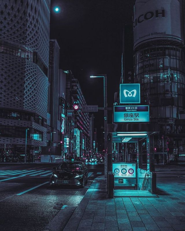 Токіо в неонових тонах в об'єктиві Роберта Дж. Мюллера - фото 286615