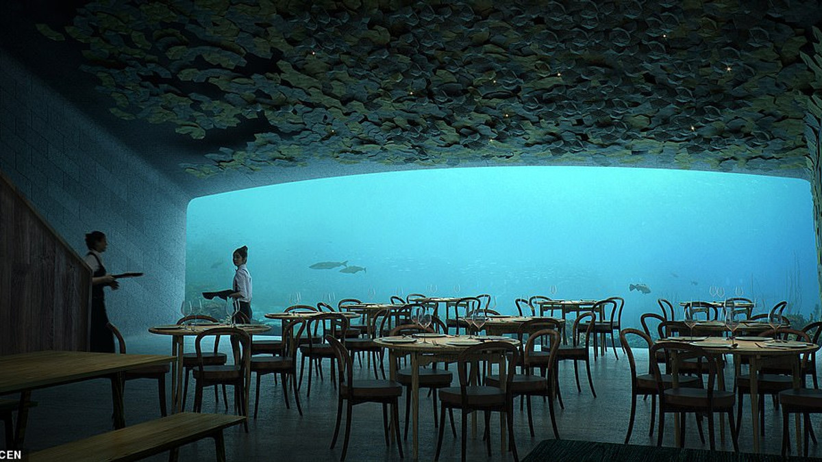 Так виглядає підводний ресторан у Норвегії - фото 1