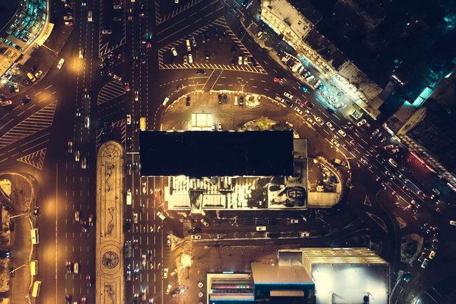 Київську площу Перемоги показали з висоти пташиного польоту- фото 289112