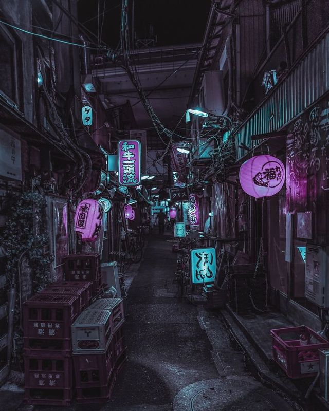 Токіо в неонових тонах в об'єктиві Роберта Дж. Мюллера - фото 286613