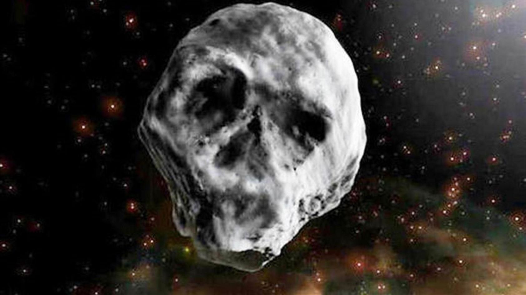 Повз Землю пролетіла комета у формі черепа