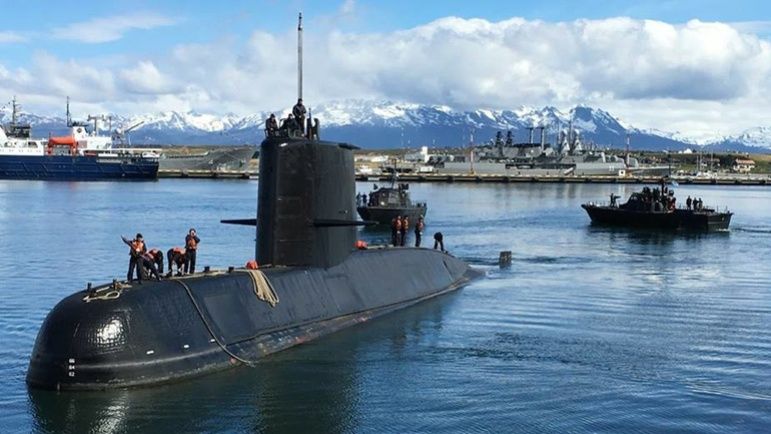 Опубліковані фото затонулого аргентинського підводного човна Сан-Хуан