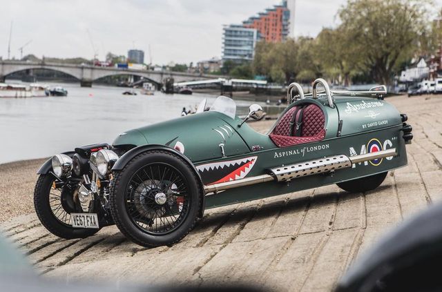 Класичні автомобілі Morgan - фото 292516