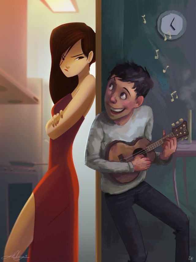 Чарівні ілюстрації про любов та почуття, які зігрівають серце - фото 292908