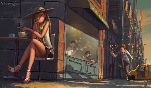 Чарівні ілюстрації про любов та почуття, які зігрівають серце - фото 292914