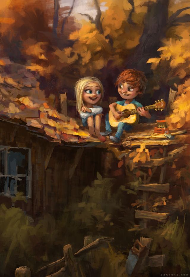 Чарівні ілюстрації про любов та почуття, які зігрівають серце - фото 292919