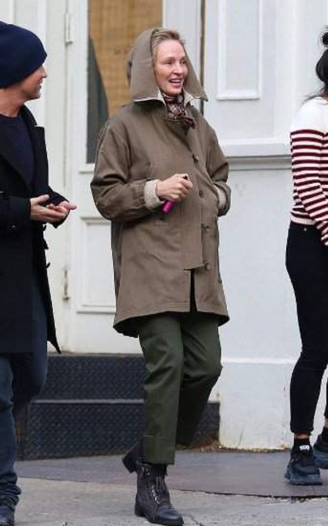 Ума Турман показала, як виглядає без макіяжу - фото 292945