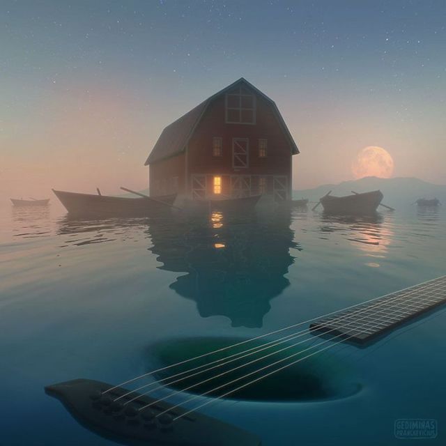 Неймовірні світи, які переносять у казку: ілюстрації - фото 293184