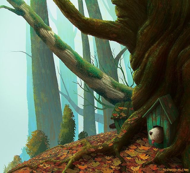 Неймовірні світи, які переносять у казку: ілюстрації - фото 293190