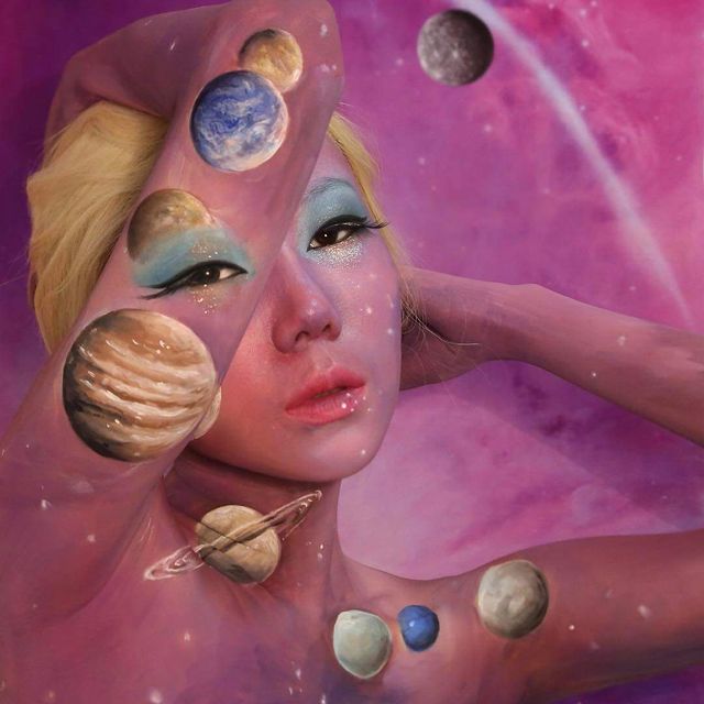 Моторошні оптичні ілюзії, створені за допомогою макіяжу - фото 294023