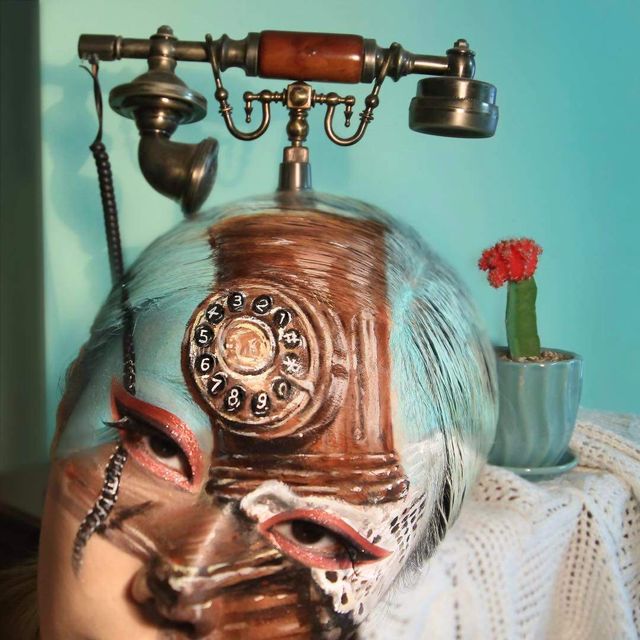 Моторошні оптичні ілюзії, створені за допомогою макіяжу - фото 294028