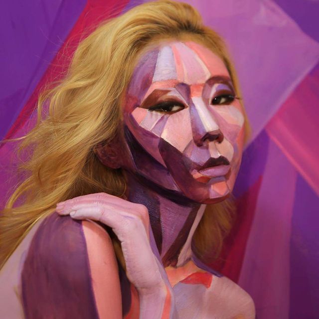 Моторошні оптичні ілюзії, створені за допомогою макіяжу - фото 294029