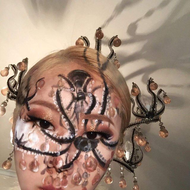 Моторошні оптичні ілюзії, створені за допомогою макіяжу - фото 294031