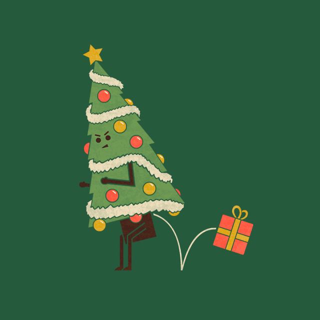 Епічні різдвяні ілюстрації, які змушують придивитись - фото 294173