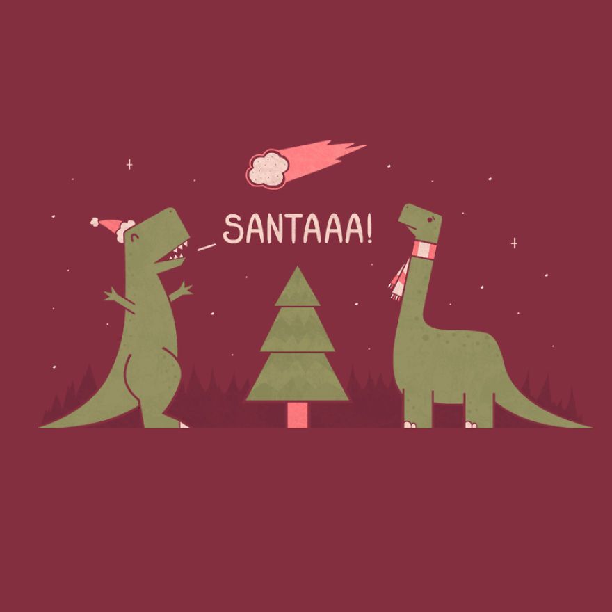 Епічні різдвяні ілюстрації, які змушують придивитись