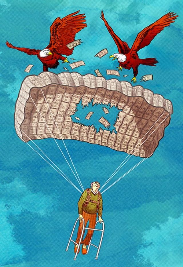 Жорстокі ілюстрації сучасного суспільства, які варто побачити - фото 294309