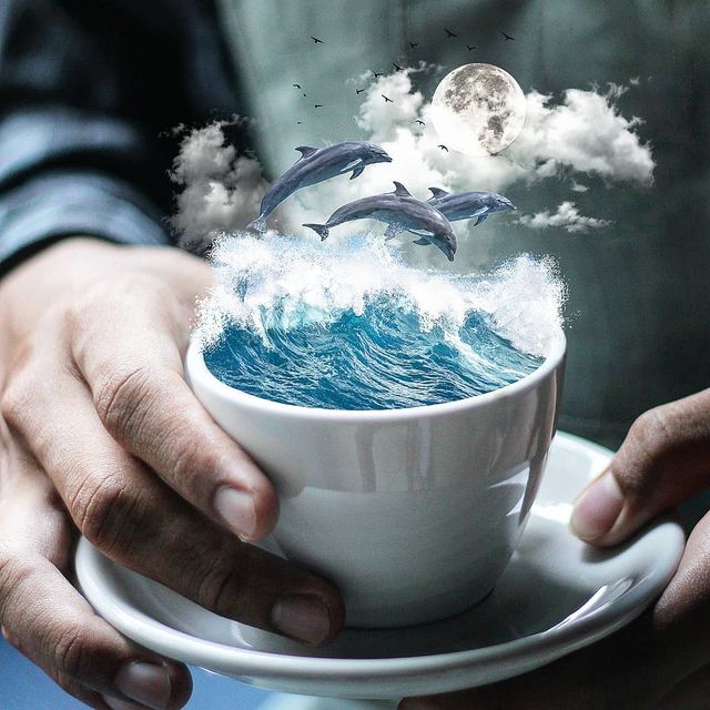 Неймовірний світ у роботах Джастіна Майна: ефектні фото - фото 295467