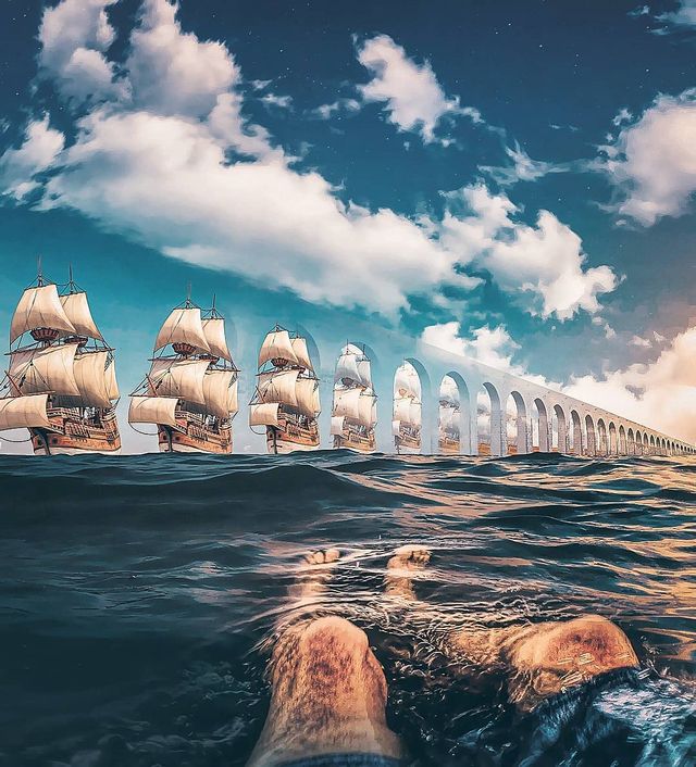 Неймовірний світ у роботах Джастіна Майна: ефектні фото - фото 295472