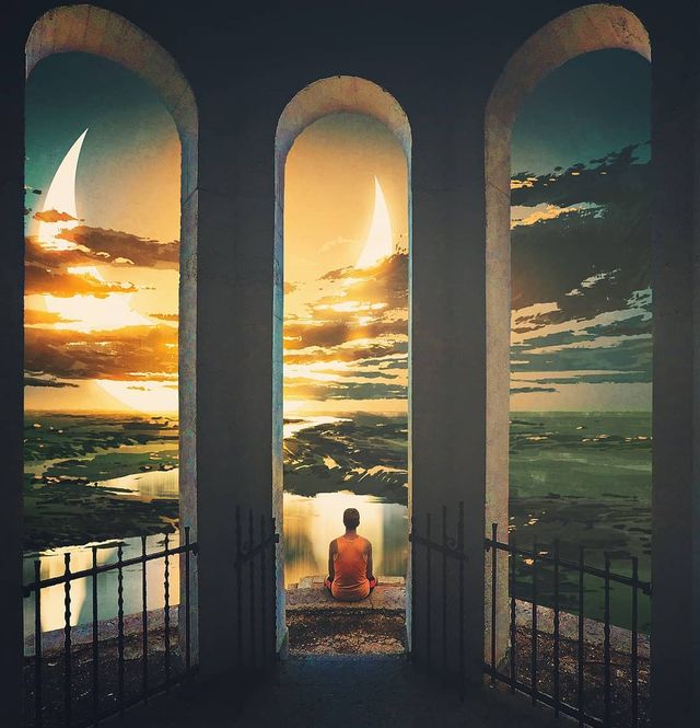 Неймовірний світ у роботах Джастіна Майна: ефектні фото - фото 295474