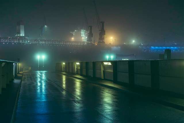Ранковий Гамбург крізь туман: захопливі фото - фото 295986