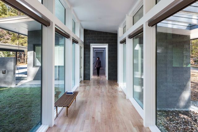 Ідеальний дім для інтровертів посеред лісу: яскраві фото - фото 297235