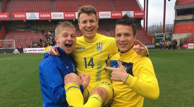 Гравці збірної України - фото 297291