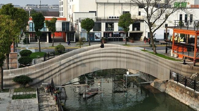 У Шанхаї за допомогою 3D-принтера побудували міст