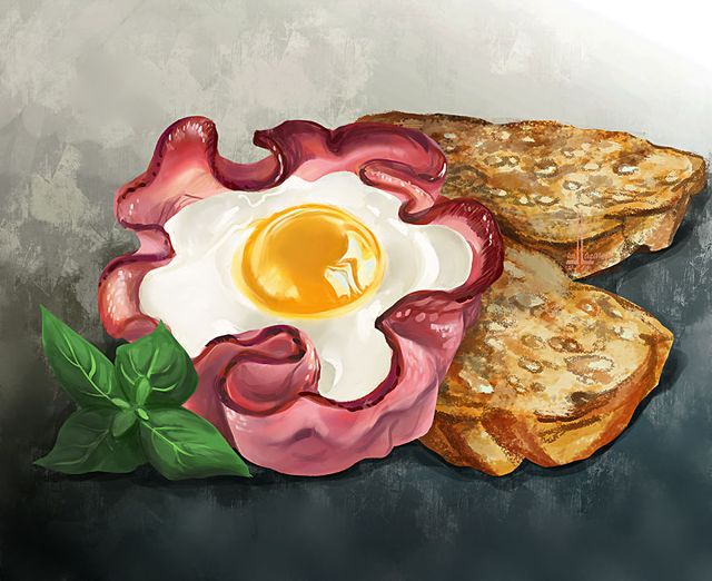 Смачні ілюстрації їжі, які змусять вас зголодніти - фото 297711