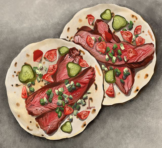 Смачні ілюстрації їжі, які змусять вас зголодніти - фото 297715