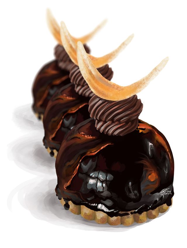 Смачні ілюстрації їжі, які змусять вас зголодніти - фото 297719