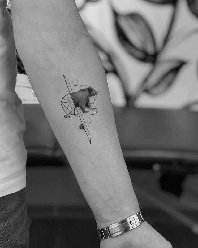 Чорно-білі тату турецького майстра, які нагадують витвори мистецтва - фото 297913