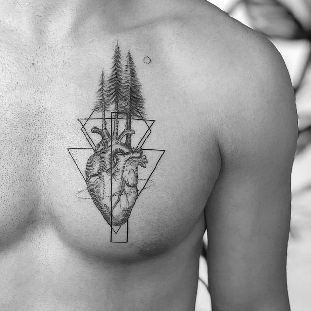 Чорно-білі тату турецького майстра, які нагадують витвори мистецтва - фото 297920