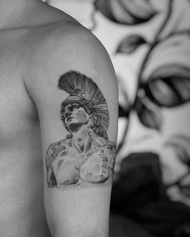 Чорно-білі тату турецького майстра, які нагадують витвори мистецтва - фото 297924